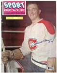 Dickie Moore Autographed 1958 Sport Revue