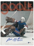 Billy Smith Autographed Goal Magazine