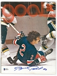 Brad Park Autographed Goal Magazine