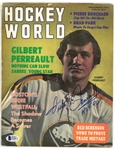 Gilbert Perreault Autographed 1971 Hockey World