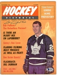 Bob Pulford Autographed 1966 Hockey Pictorial