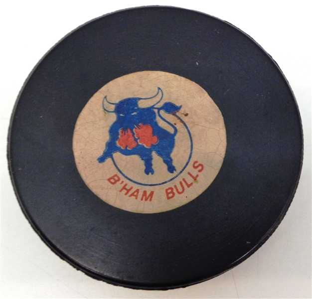 Birmingham Bulls Vintage Game Puck