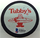 Ted Lindsay Autographed Aggressive Hockey is Back Puck