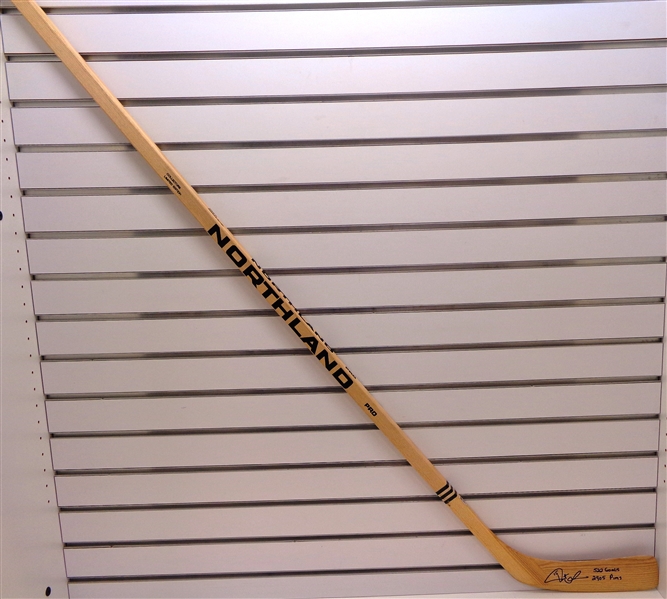 Pat Verbeek Autographed Northland Stick