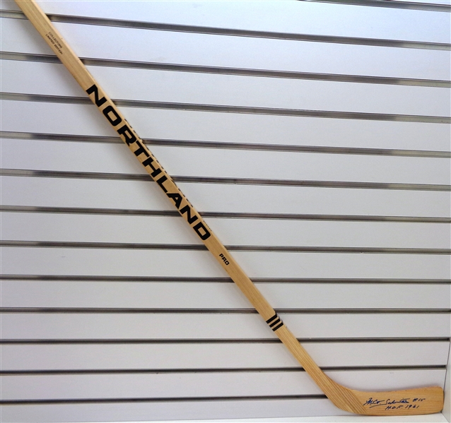 Milt Schmidt Autographed Northland Stick