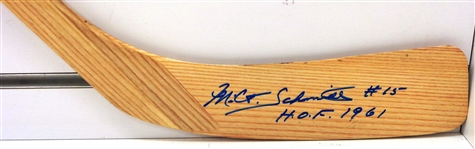 Milt Schmidt Autographed Northland Stick