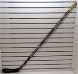 Matthieu Dandenault Game Used Autographed Stick