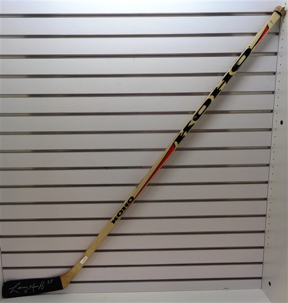 Larry Murphy Game Used Autographed Stick