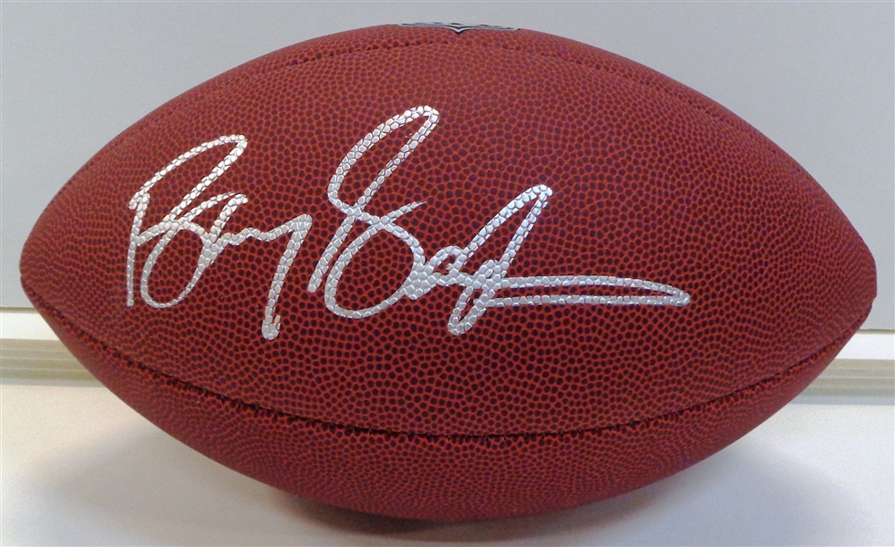 Barry Sanders Signed Wilson NFL Limited Full-Size Football