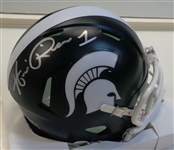 Andre Rison Signed Full Name Signature Michigan State Spartans Riddell Speed Mini Helmet