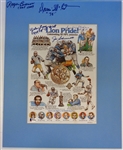 Detroit Lions 50 Seasons Multi Signed Display
