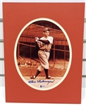 Charlie Gehringer Autographed Matted 8x10 Photo