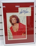 Sophia Loren Autographed Framed 8x10 Photo
