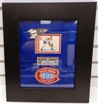 Maurice Richard Autographed Framed Parkhurst Card