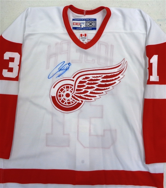 Curtis Joseph Autographed Red Wings Authentic Jersey