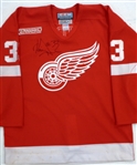Kris Draper Autographed Red Wings Jersey