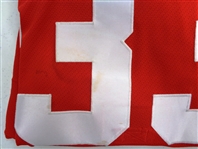 Kris Draper Autographed Red Wings Jersey