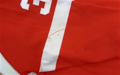Kris Draper Autographed Red Wings Jersey