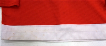 Kris Draper Autographed Red Wings Jersey