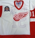 Sergei Fedorov Autographed Red Wings Jersey