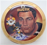Johnny Bucyk Autographed 8 Plate