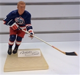 Bobby Hull Autographed Custom Painted Jets 10 Figurine