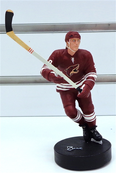 Brett Hull Custom Painted 3" Coyotes Figurine