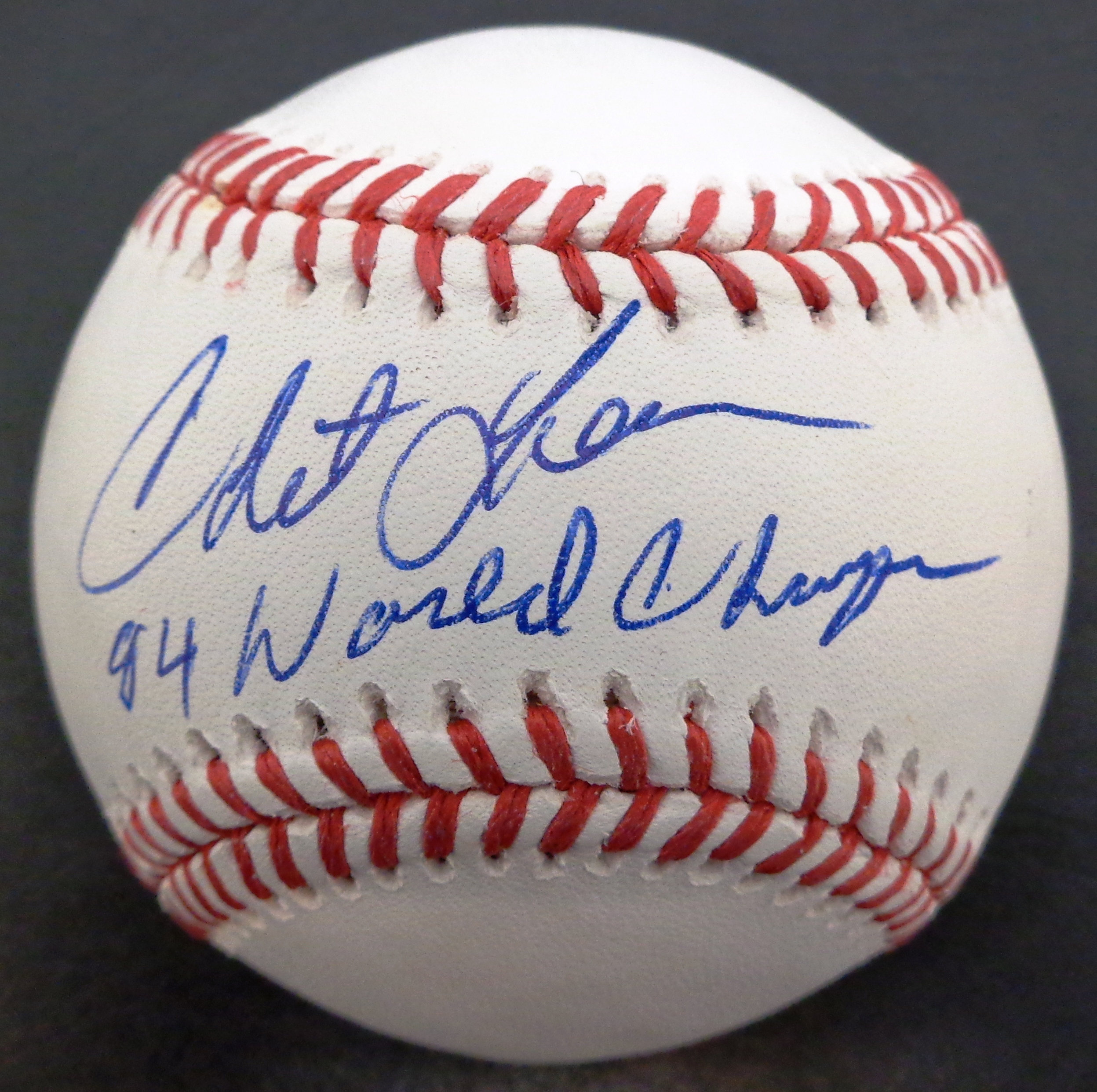 Lot Detail - Chet Lemon Autographed Baseball w/ 84 World Champs