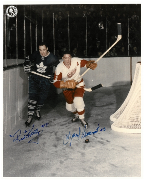 Red Kelly & Marcel Pronovost Autographed 8x10 Photo