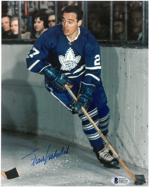 Frank Mahovlich Autographed 8x10 Photo