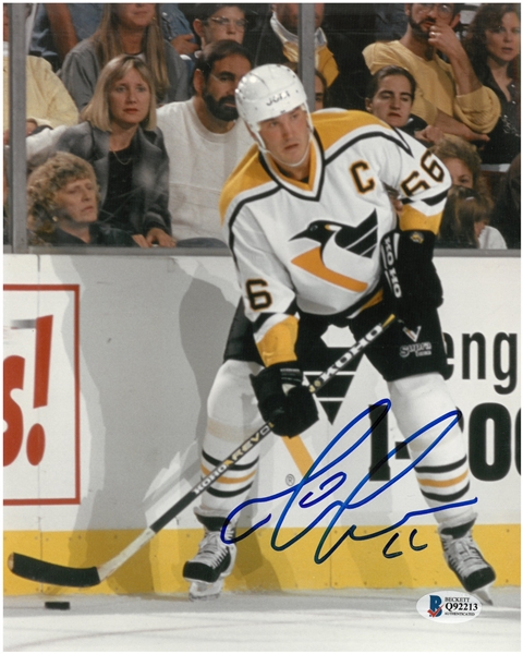 Mario Lemieux Autographed 8x10 Photo