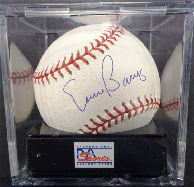 Ernie Banks Autographed PSA 10 Baseball