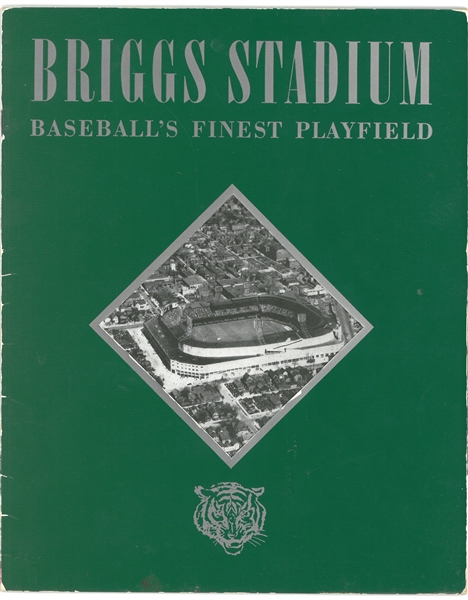 Briggs Stadium 1948 Facts Book