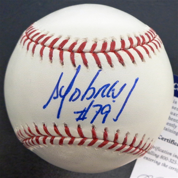 Jose Abreu Autographed Baseball