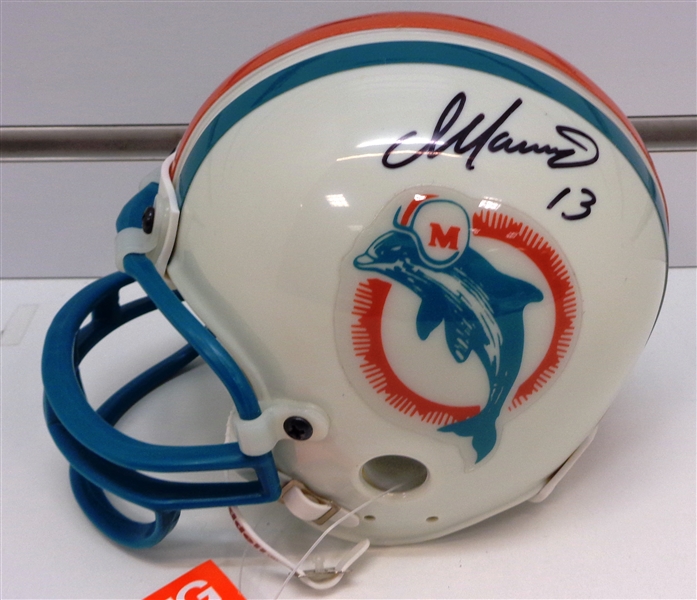 Dan Marino Autographed Dolphins Mini Helmet