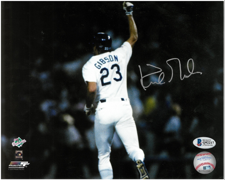 Kirk Gibson Autographed 8x10 Photo