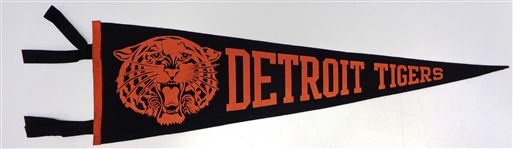 Detroit Tigers 1940s 3/4 Size Pennant