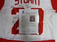 2008 Red Wings Team Signed Stanley Cup Champions Jersey