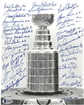 Stanley Cup 8x10 Photo Signed by 30