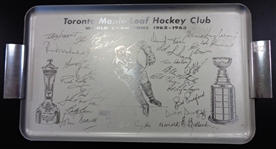 1962/63 Toronto Maple Leafs Dominion Store Serving Tray