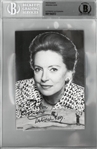 Deborah Kerr Autographed 4x6 Photo