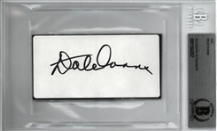 Dale Evans Autgoraphed 2x4 Cut