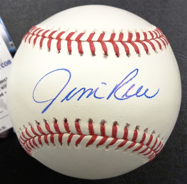 Jim Rice Signed Rawlings Official MLB Baseball