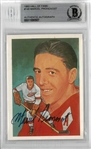 Marcel Pronovost Autographed 1983 Cartophilium Hockey Hall of Fame Card