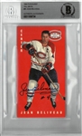 Jean Beliveau Autographed 1994 Parkhurst Tall Boys