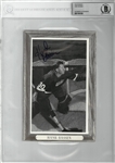 Hank Bassen Autographed Bee Hive 5x8 Photo Card
