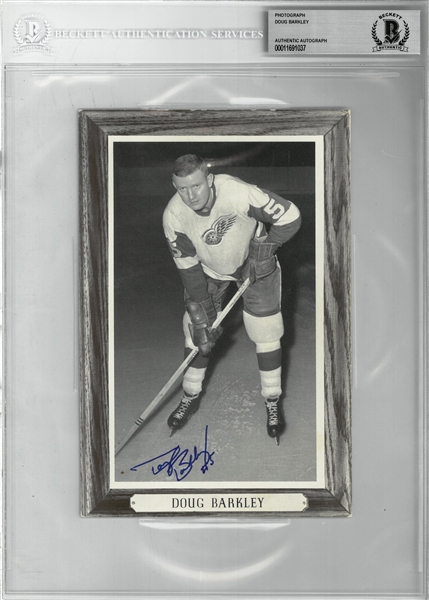 Doug Barkley Autographed Bee Hive 5x8 Photo Card