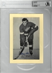 Benny Woit Autographed Bee Hive 5x8 Photo Card