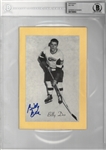 Billy Dea Autographed Bee Hive 5x8 Photo Card