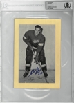 Glen Skov Autographed Bee Hive 5x8 Photo Card
